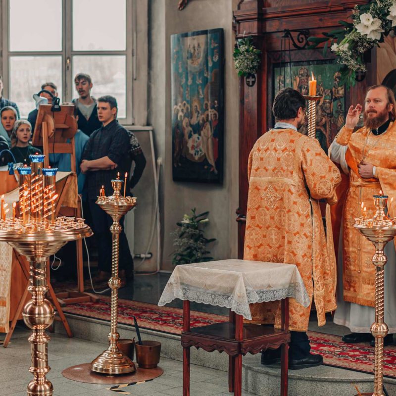 Храм Благовещения в Петровском парке